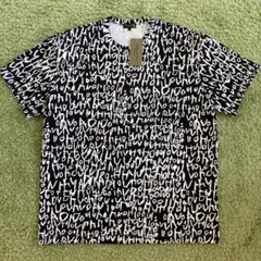 comme des garcons homme plus エステルTシャツ 黒のサムネイル