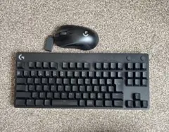 Logitech ゲーミングキーボード マウスセット