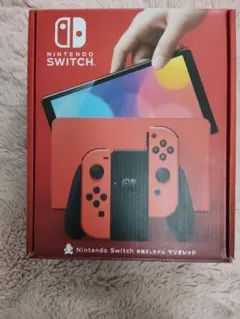 【中古】Nintendo Switch 有機ELモデル マリオレッド 美品