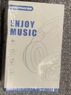 [未開封品]黒 ワイヤレスヘッドフォン　bluetooth