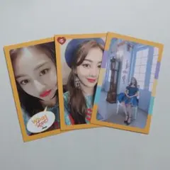 twice　ジヒョ　公式　アルバム封入トレカ　セット　what is love?