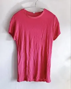 【訳アリ】baserangeベースレンジバンブーTシャツピンクSサイズカットソーのサムネイル