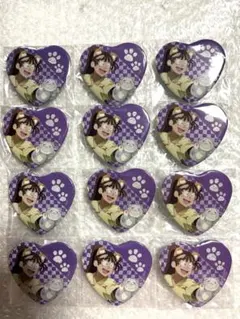 【おさとー様専用】尾浜勘右衛門 忍たま乱太郎 ハート缶バッジ26個