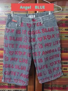 AngelBLUEのストライプ ハーフパンツです。