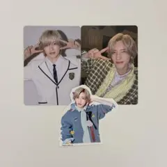 【なにわ男子】道枝駿佑　トレカ・ステッカーセット