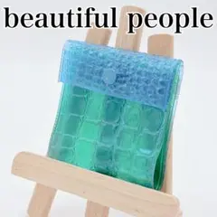 beautiful people PVC 3つ折り財布 箱付 夏にピッタリ✨のサムネイル