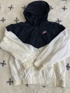Nike ナイロンジャケット S 黒/白