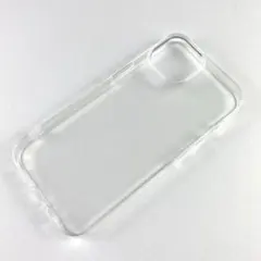 iPhone13 耐衝撃 2カメラ穴 シンプル ソフトケース 透明 クリア