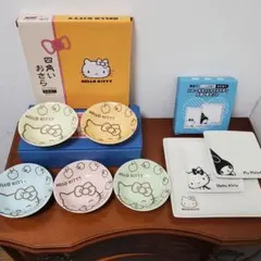 サンリオ　キティ×ローソン　皿8枚セット