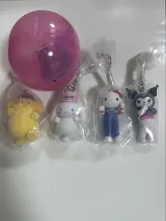 サンリオキャラクターズミニチュアチャーム　ライブキャラクター