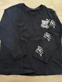 PUMA 長袖カットソー サイズ120 黒