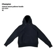Champion 単色タグ 復刻 目無し リーバースウィーブ パーカー USA製