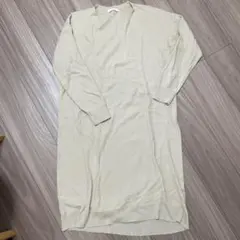 AMERICAN HOLIC ベージュ Vネック ニットワンピース