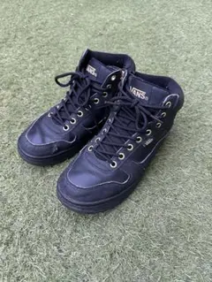 VANS バンズ ハイカット26.5cm ブラック×ゴールド サイドジップのサムネイル