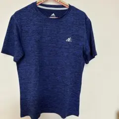 adidas トレーニングウェア 半袖 Tシャツ ブルー Mのサムネイル