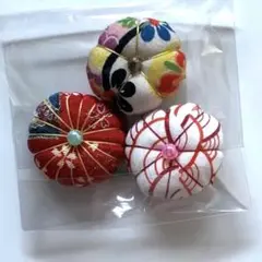 吊るし飾り 吊るし雛 ちりめん細工 さげもん ひな祭り　お花3個