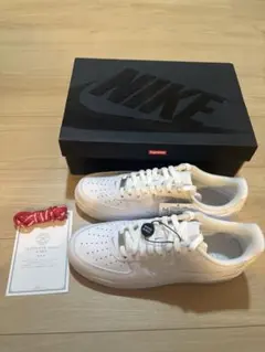 Supreme Nike Air Force 1 Low White 28cm