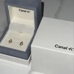 Canal 4°C K10ピンクゴールド ピアス