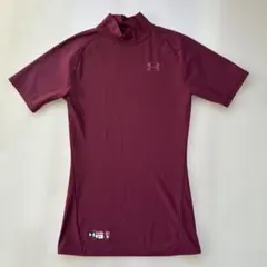 UNDER ARMOUR 半袖アンダーシャツ ボルドー LG