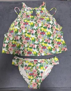 フラワープリント セパレート水着3点セット - メルカリ