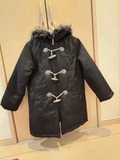 COMME CA ISM ダッフルコート　中綿コート　男の子130センチ　黒色