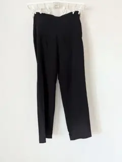 ANGELIEBE マタニティパンツ ブラックパンツ