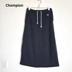 Champion チャンピオン　ポイント ワッペン スウェット ロング スカートのサムネイル
