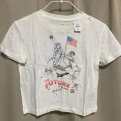 gap kids 半袖Tシャツ　宇宙　スペースシャトル　星条旗のサムネイル