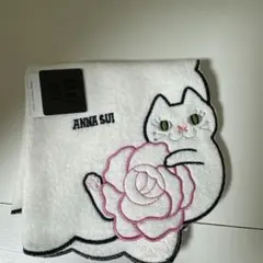 ANNA SUI 猫型ハンカチ