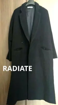 2026年最新】RADIATE カラー：ブラック系 レディース ロングコートの