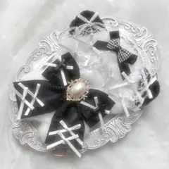 ぬい服　着ぐるみ　10〜12cm用　白　黒　ねこちゃん　チェーンフック付き