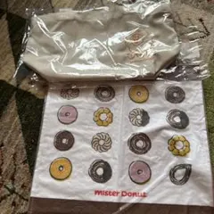 Mister Donut ポーチとハンドタオルセット