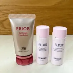 PRIOR プリオール 美つやBBジェルクリーム オークル2 おまけエリクシール