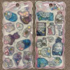 シマエナガ ジュース ウォーターシール 2点セット