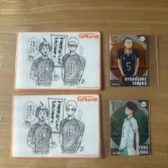 ハイキュー‼︎展　来場特典カードセットとおまけ