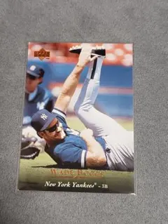 36 Wade Boggs Upper Deck MLBトレーディングカード