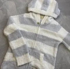 翌日発送　gelatopiqué ジェラピケ　ルームウェア上下　モコモコ　ブルー