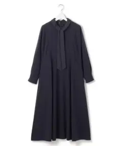 23区VERYコラボ】トリアセダブルジョーゼット つけ襟 ボウタイワンピース32