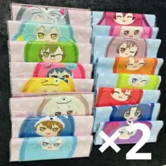 新品未使用 205枚セット アイドリッシュセブン ダイカットハンドタオル