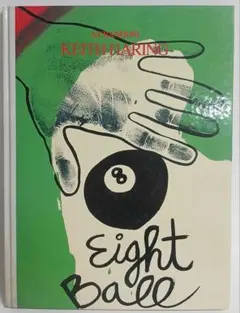 KEITH HARING Eight Ball ArT RANDOM