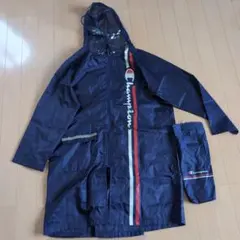 Champion 撥水コート ネイビー 収納袋付き140センチのサムネイル