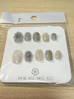 フラワーデザイン ネイルチップ 10個セット