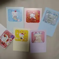 ハローキティ ハガキ5枚セット