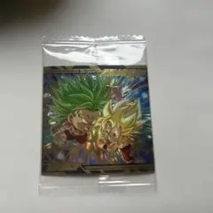 ドラゴンボールZ シール 超サイヤ人ゴッド ブロリー VS 孫悟空