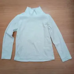UNIQLO キッズ ハイネック 긴팔 컷소우 130