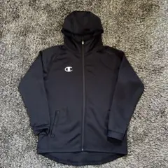 Champion フード付きジャケット 黒