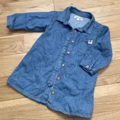 期間限定値下げ　シューラルー　デニムシャツ　ワンピース