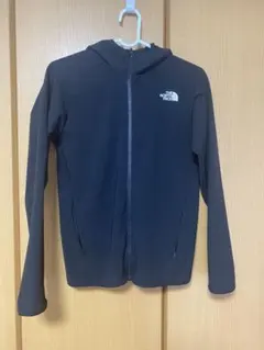 ノースフェイス　ブラック フルジップ パーカー S