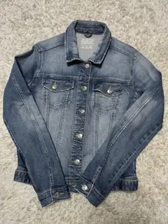 ZARA デニムジャケット ダメージ加工 Gジャン Sサイズ