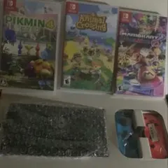 【美品】Nintendo Switch 本体 、大人気ゲームソフト３本セット